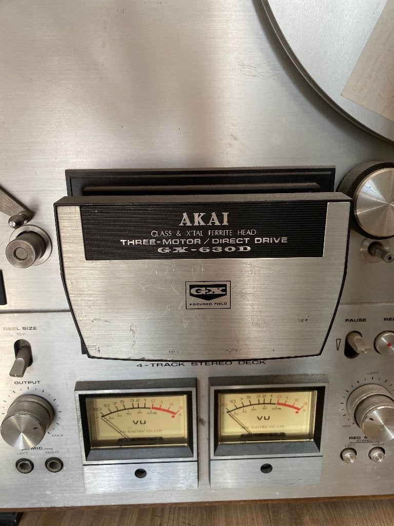 AKAI GX-630D, Audio, Tv en Foto, Bandrecorders, Ophalen of Verzenden, Bandrecorder