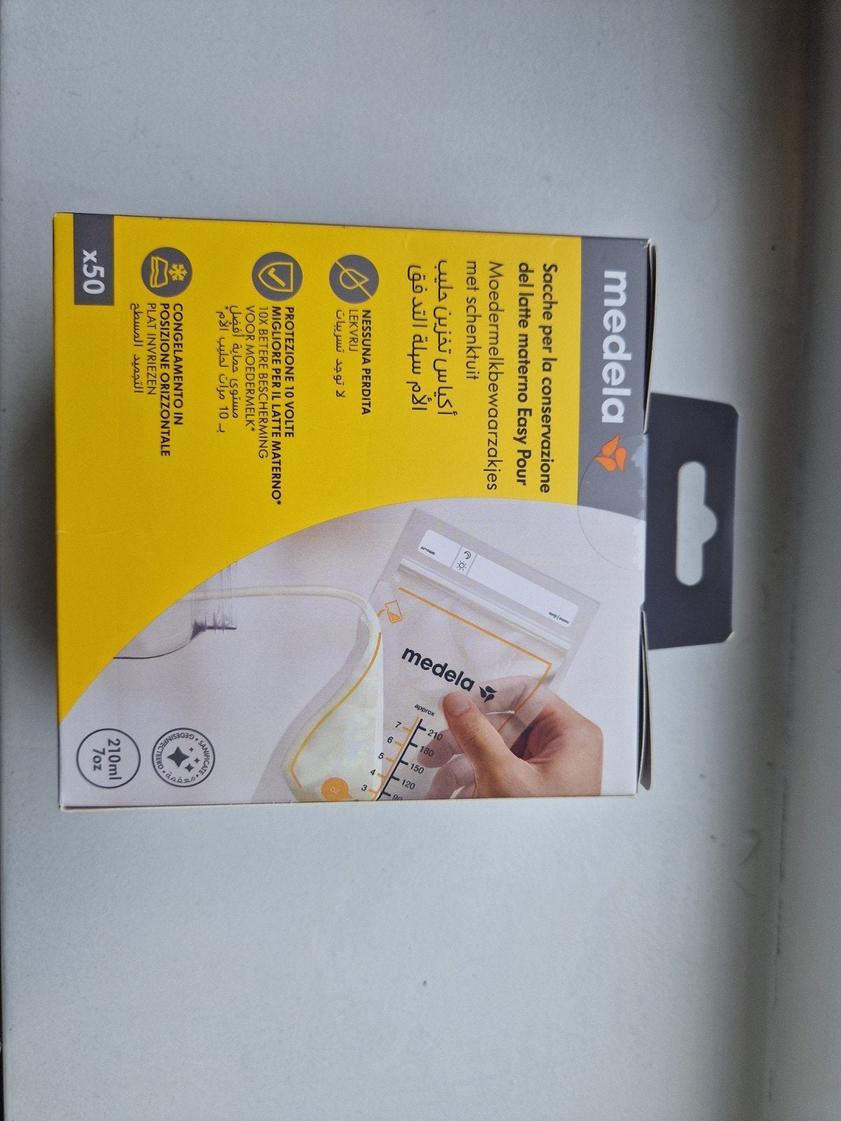 Medela Moedermelkbewaarzakjes Easy Pour x50, Ophalen of Verzenden, Medela
