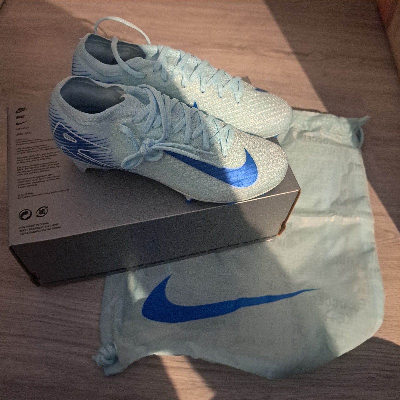 Nike Zoom Mercurial vapor 15 Elite fg, Blauw, Sportschoenen, Nike, Nieuw
