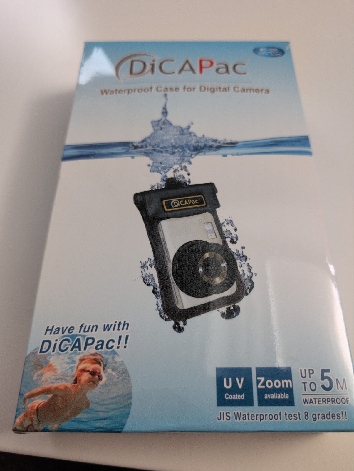 DiCAPac WP-300 Waterdichte Hoes voor Digitale Camera, DiCAPac, Compactcamera, Nieuw, Ophalen of Verzenden