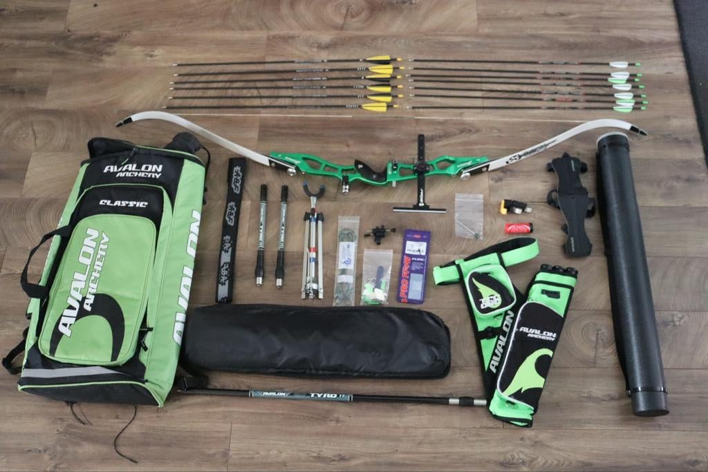 Complete Boogschietset: Recurveboog, Pijlen & Accessoires, Sport en Fitness, Handboogschieten, Ophalen of Verzenden, Zo goed als nieuw