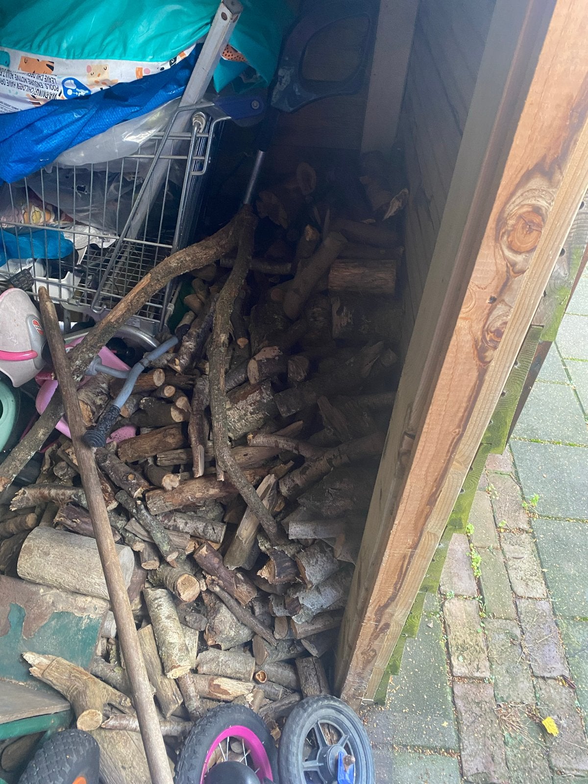 Brandhout - Diverse Houtsoorten, Minder dan 3 m³, Ophalen, Overige houtsoorten, Takken