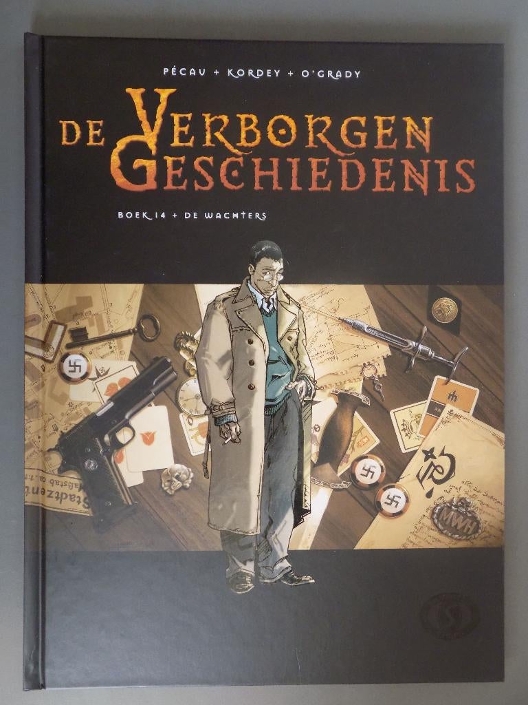 De verborgen geschiedenis - 14_HC_De wachters, Eén stripboek, Ophalen of Verzenden, Zo goed als nieuw