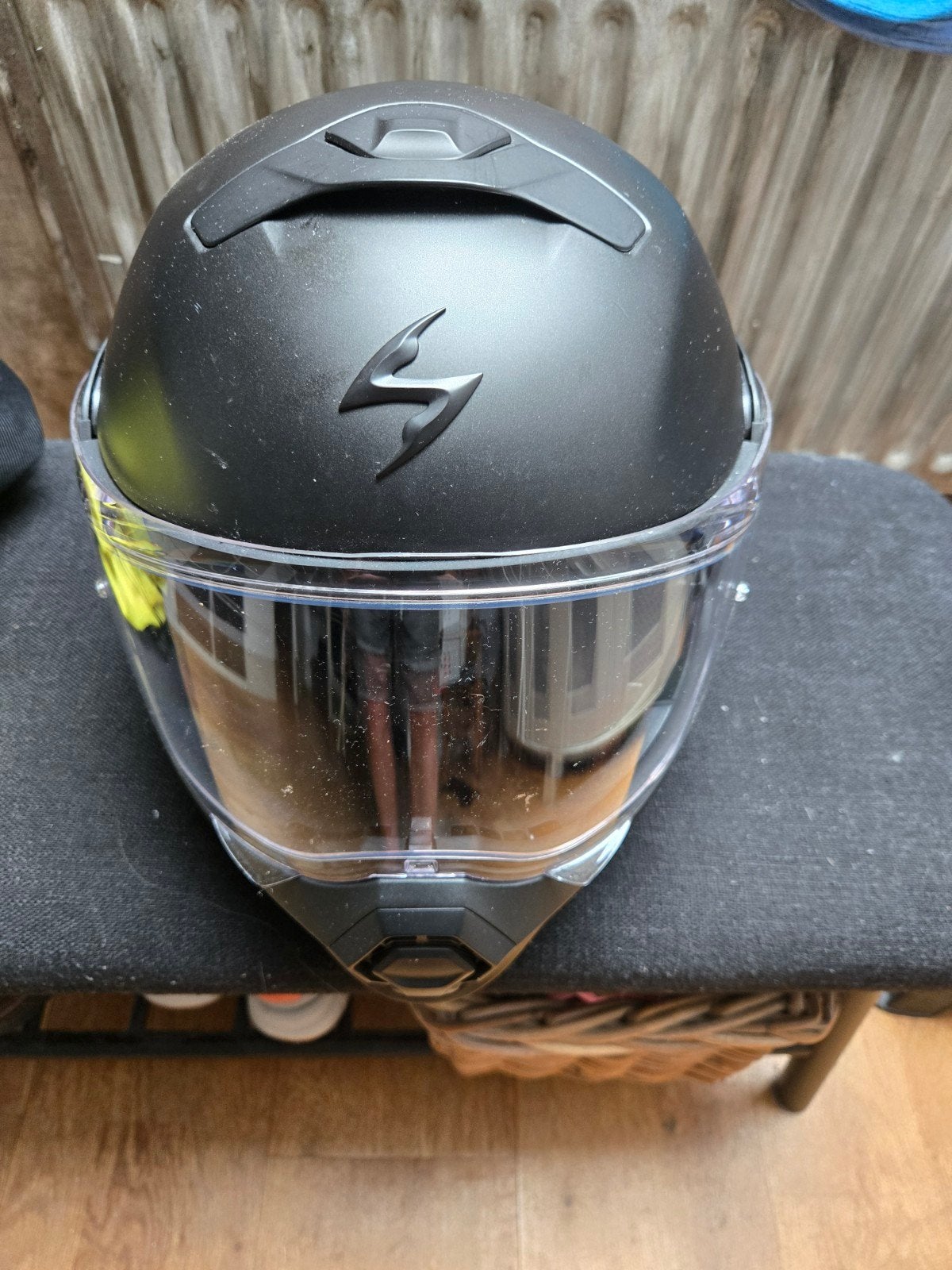 Scorpion EXO-Tech Evo Integraalhelm Maat M, Motoren, Kleding | Motorhelmen, Heren, Systeemhelm, M, Overige merken, Tweedehands