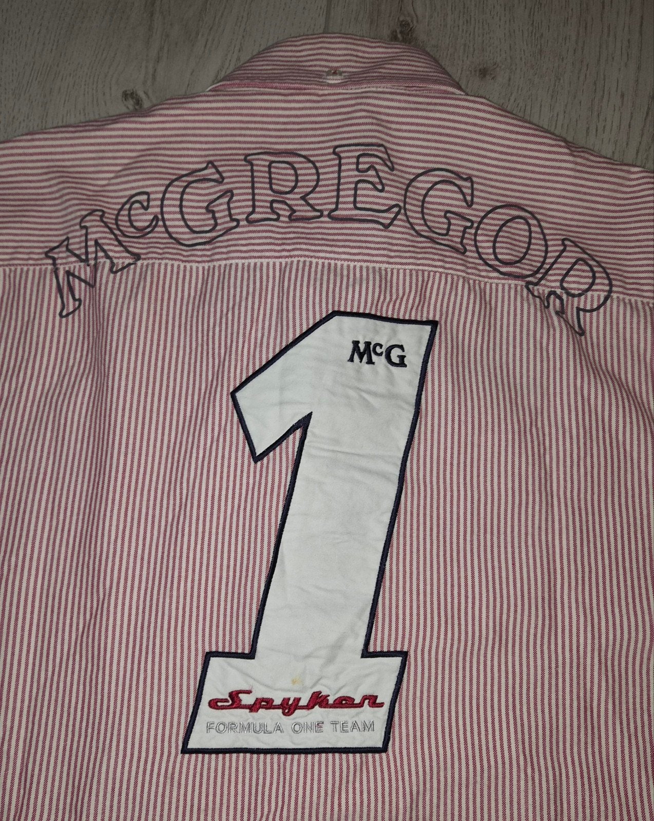 origineel McGregor Spyker Fomula one team overhemd XXL
Formu, Ophalen of Verzenden, Rood, Overige halswijdtes