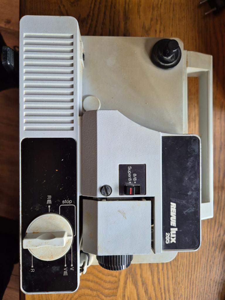 Revuelux 205 Super 8/8mm Filmprojector - Vintage, Ophalen, Gebruikt, Overige typen