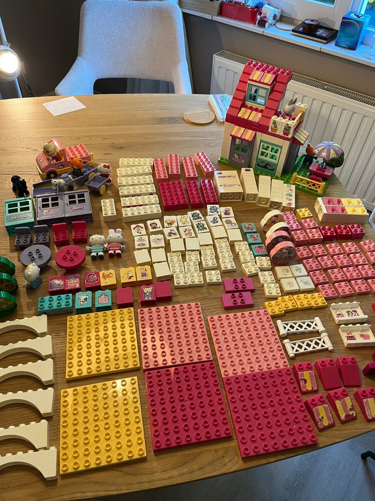 Hello Kitty duplo, Ophalen of Verzenden, Gebruikt, Duplo