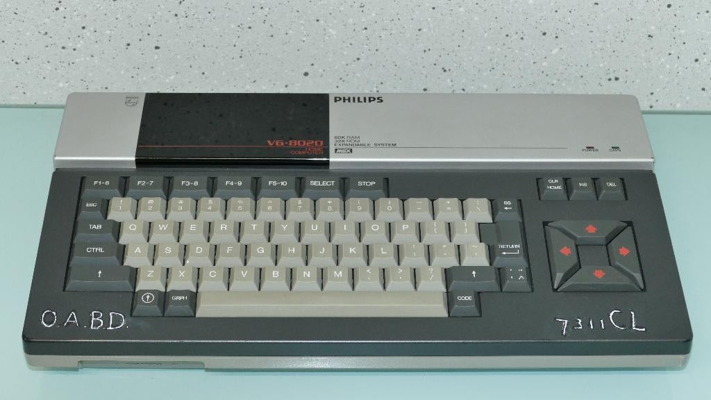 Philips MSX | VG-8020/00 | Uitstekend werkend, Computers en Software, Vintage Computers, Ophalen of Verzenden