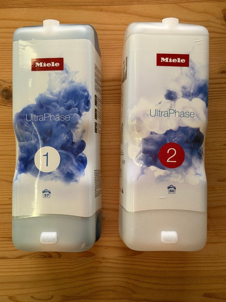 Miele UltraPhase 1 & 2 wasmiddel en reiningsbooster, Huis en Inrichting, Schoonmaakartikelen, Ophalen, Schoonmaakmiddel