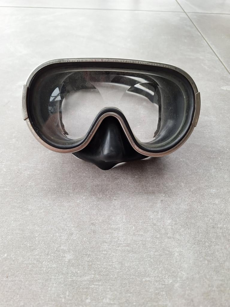 Vintage duikbril met geslepen glazen Scubapro, Ophalen of Verzenden, Gebruikt, Duikbril of Snorkel