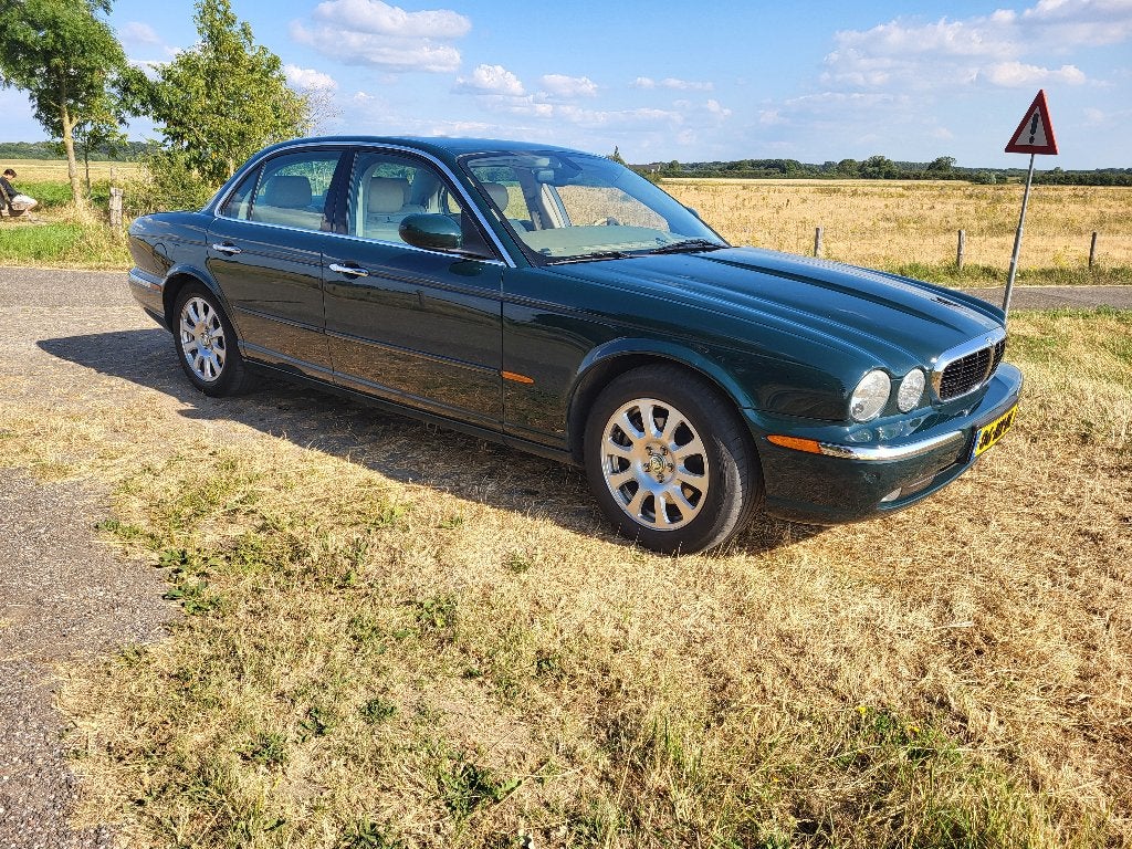 Jaguar XJ 3.0 175KW AUT 2004 Groen, Auto's, Jaguar, Automaat, 238 pk, Beige, 1514 kg