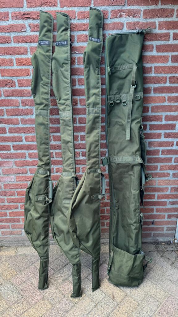Fox Royale Quiver5 Rod Quiver Combo +  12ft Rod Jackets, Ophalen of Verzenden, Nieuw, Werphengel