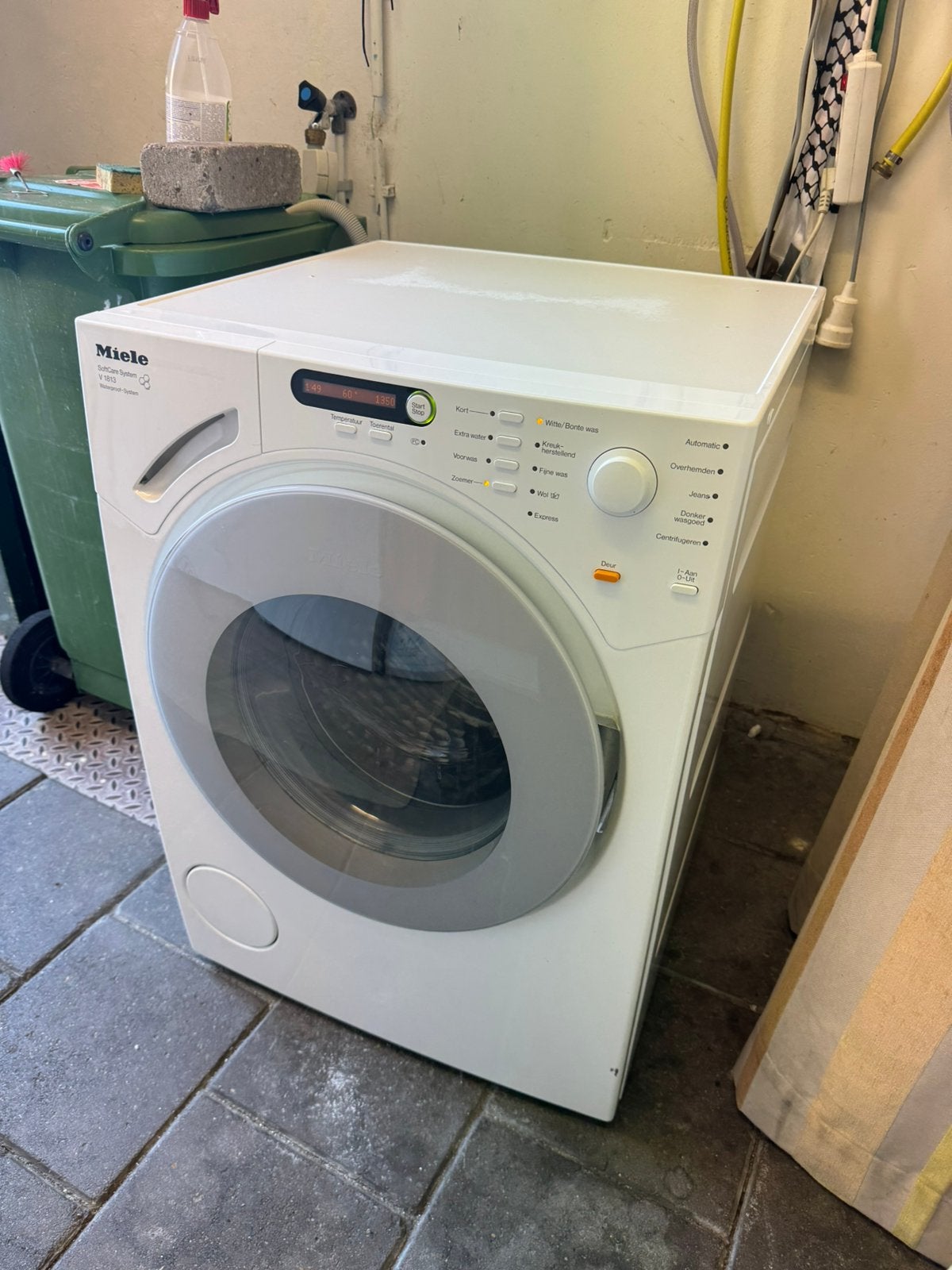 Miele Wasmachine | Schoon | Werkt Goed | BeganeGrond, Witgoed en Apparatuur, Wasmachines, Gebruikt, Voorlader, 6 tot 8 kg, Minder dan 85 cm