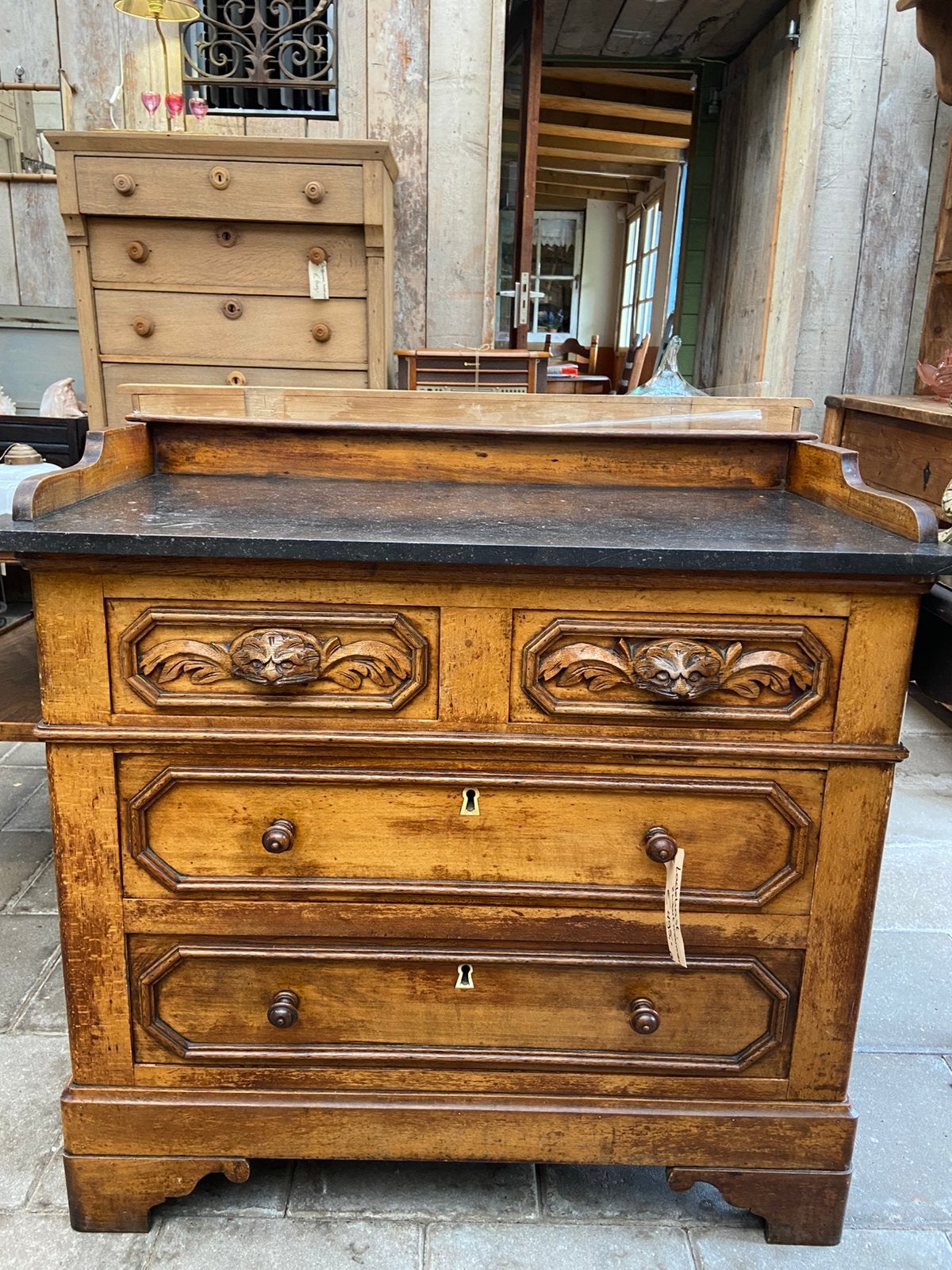 Een prachtig sierlijke kast commode ladekast, Antiek en Kunst, Ophalen