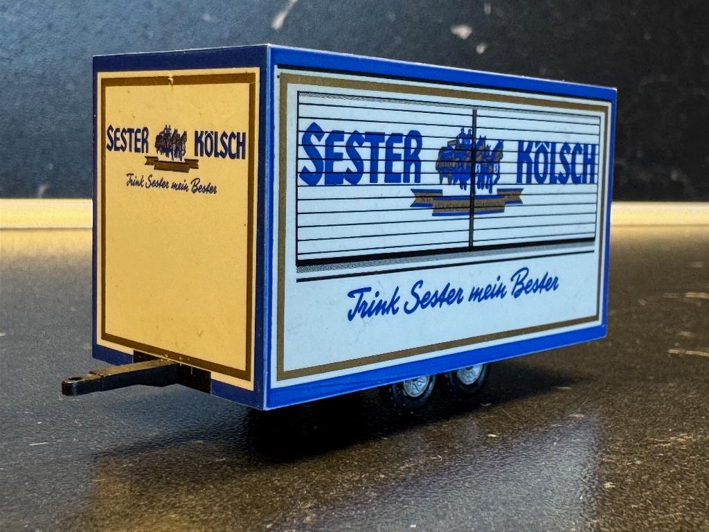 Markt-3774: Verkoop standwagen van SESTER KÖLSCH Bier, Ophalen of Verzenden, Nieuw, Bus of Vrachtwagen, Rietze