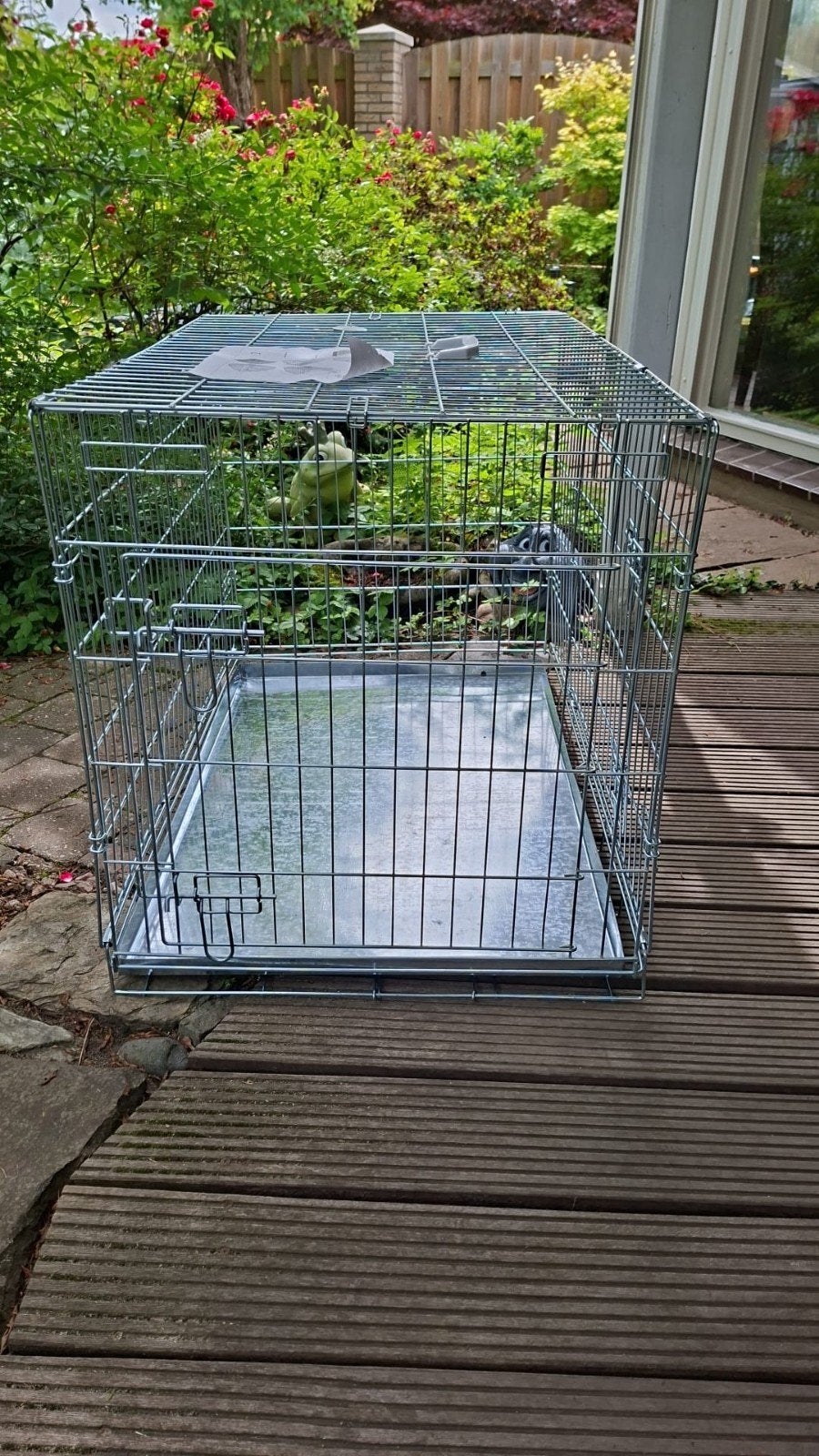 Bench nieuw met kaartje, Ophalen