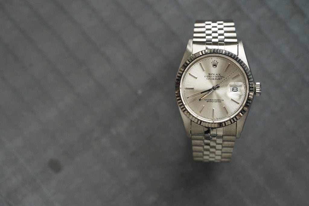 Rolex Datejust 36 ref. 16014 Watch only & service + garantie, Staal, Polshorloge, Ophalen of Verzenden, Zo goed als nieuw