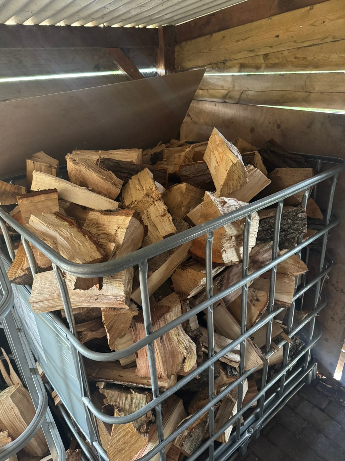 Kuubje brandhout, Tuin en Terras, Minder dan 3 m³, Ophalen of Verzenden