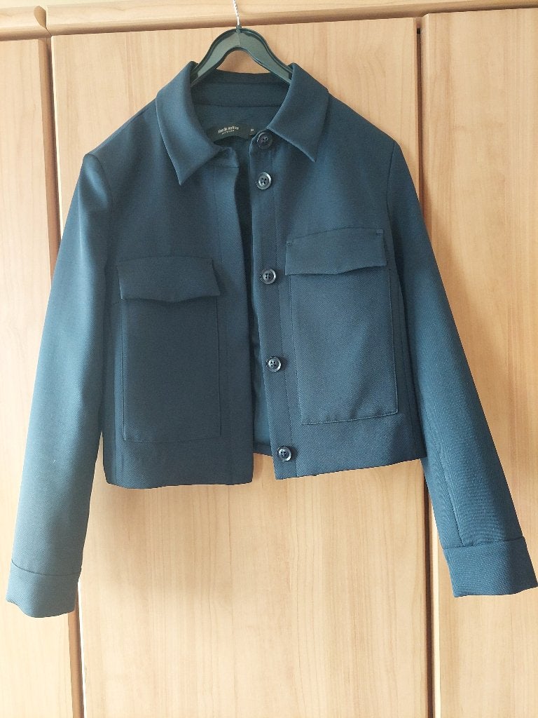 Kort jasje Claudia Sträter, Kleding | Dames, Zo goed als nieuw, Maat 34 (XS) of kleiner, Verzenden, Blauw