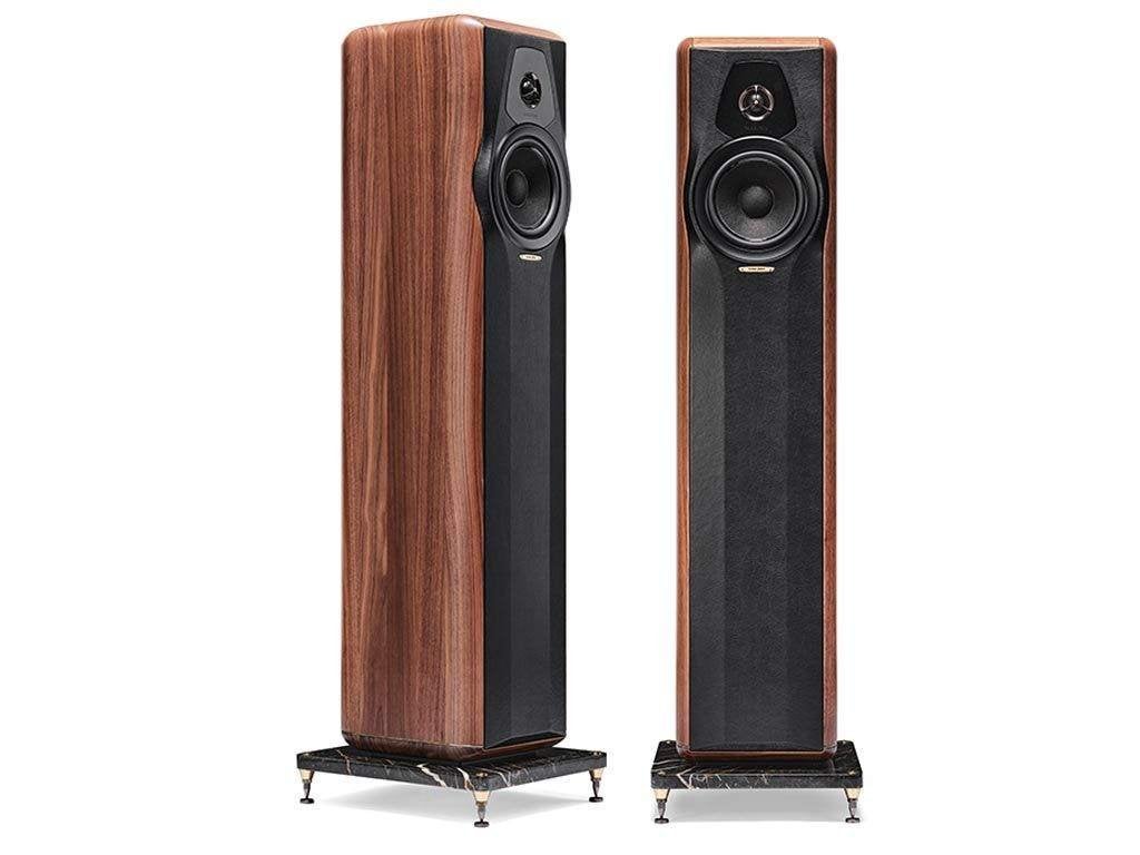 Sonus faber Maxima Amator Walnoot (Set van 2), Ophalen of Verzenden, Nieuw, Overige merken