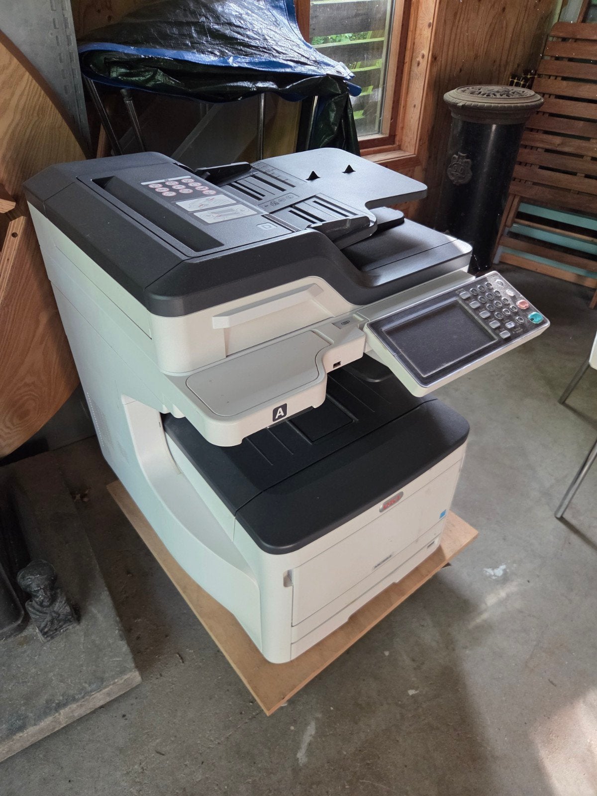 Printer OKI MC853, Ophalen, Gebruikt, Toner, OKI