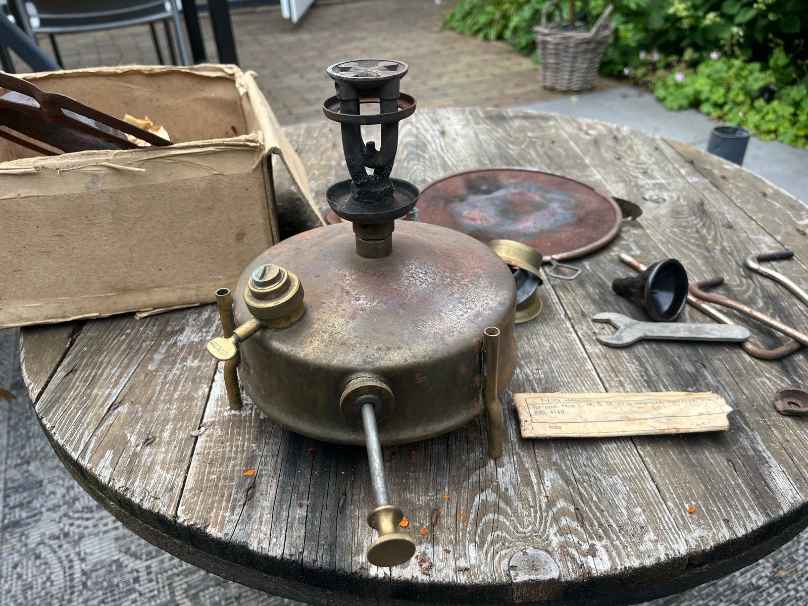 Antieke Primus Petroleumbrander - Vintage Kampeerfornuis, Ophalen