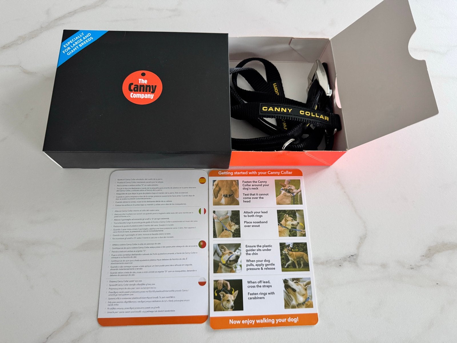 Canny Collar anti-trekhalsband voor honden maat 6, Dieren en Toebehoren, Overige merken, Ophalen, Nieuw, Halsband