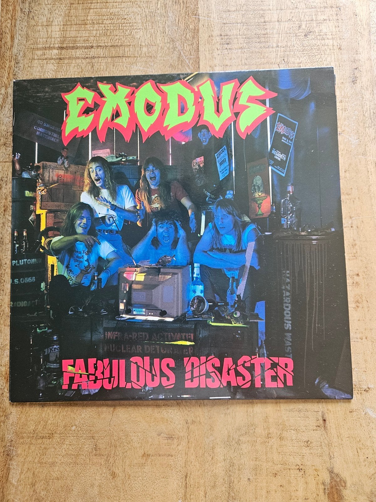 Exodus - Fabulous Disaster (Vinyl LP), Ophalen of Verzenden, Gebruikt, Metal