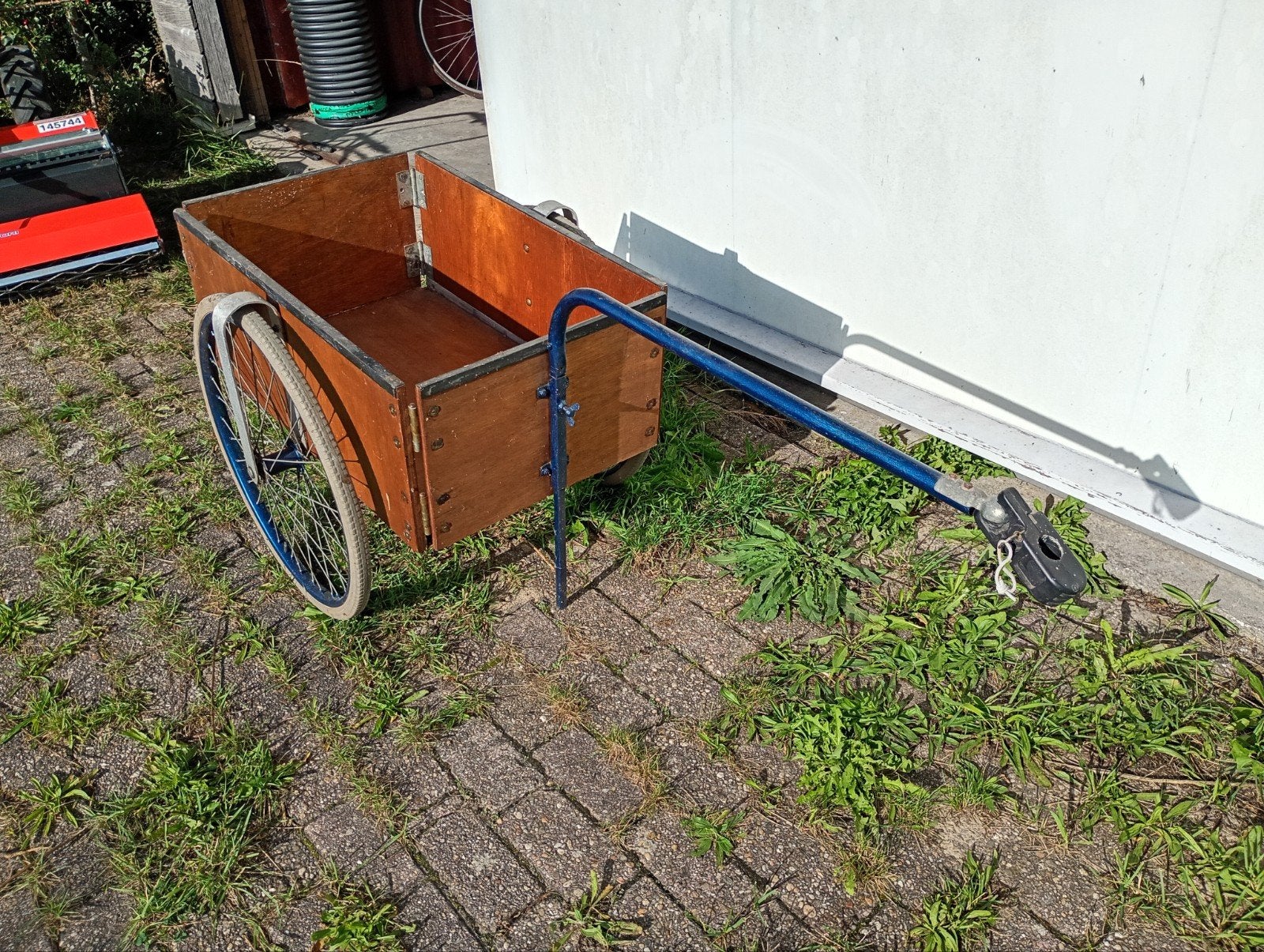 Opvouwbare fietskar - Handig en compact, Ophalen, Gebruikt, Opvouwbaar, Bagagekar