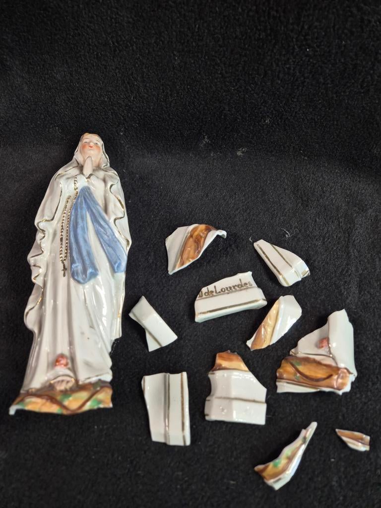 Restauratie Reparatie Heilige / Kerk Beelden, Antiek en Kunst, Ophalen of Verzenden