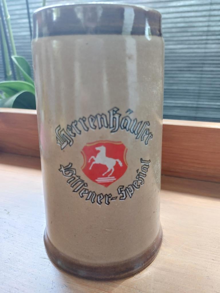 Herrenhouser bierpul, Verzamelen, Biermerken, Ophalen of Verzenden, Glas of Glazen