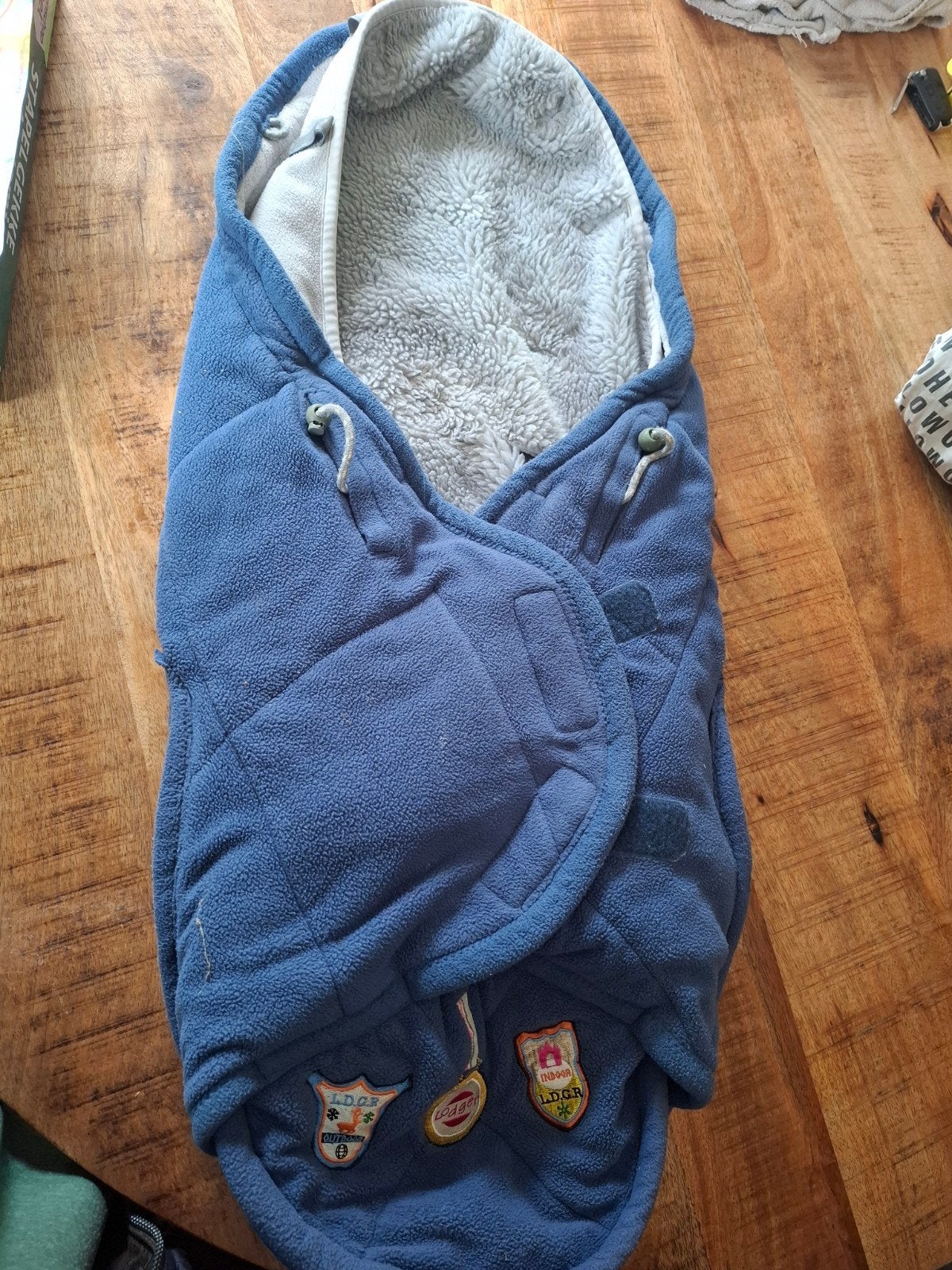 Lodger Voetenzak Blauw, Ophalen, Blauw, Voetenzak, Lodger