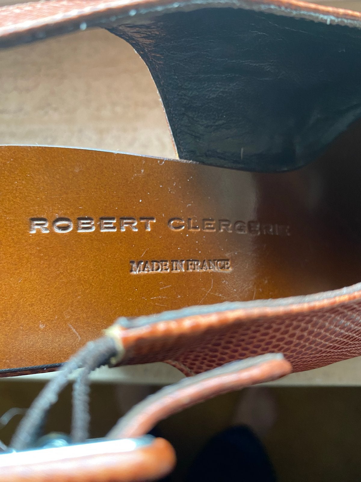Robert Clergerie sleehakken - Made in France, Kleding | Dames, Schoenen, Bruin, Zo goed als nieuw, Sandalen of Muiltjes, Ophalen of Verzenden