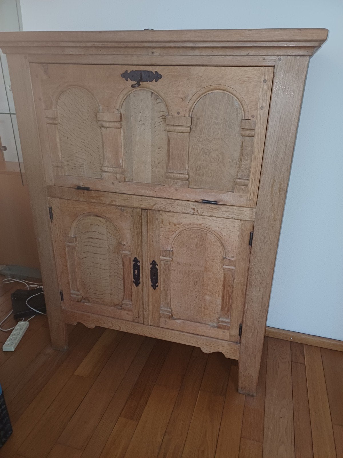 barkast eiken vintage, Huis en Inrichting, Ophalen