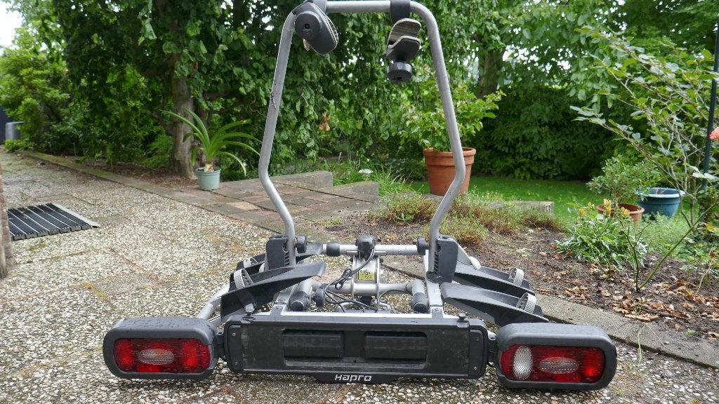 fietsendrager Hapro, Auto diversen, Fietsendragers, Gebruikt, Elektrische fiets, Ophalen of Verzenden, 2 fietsen