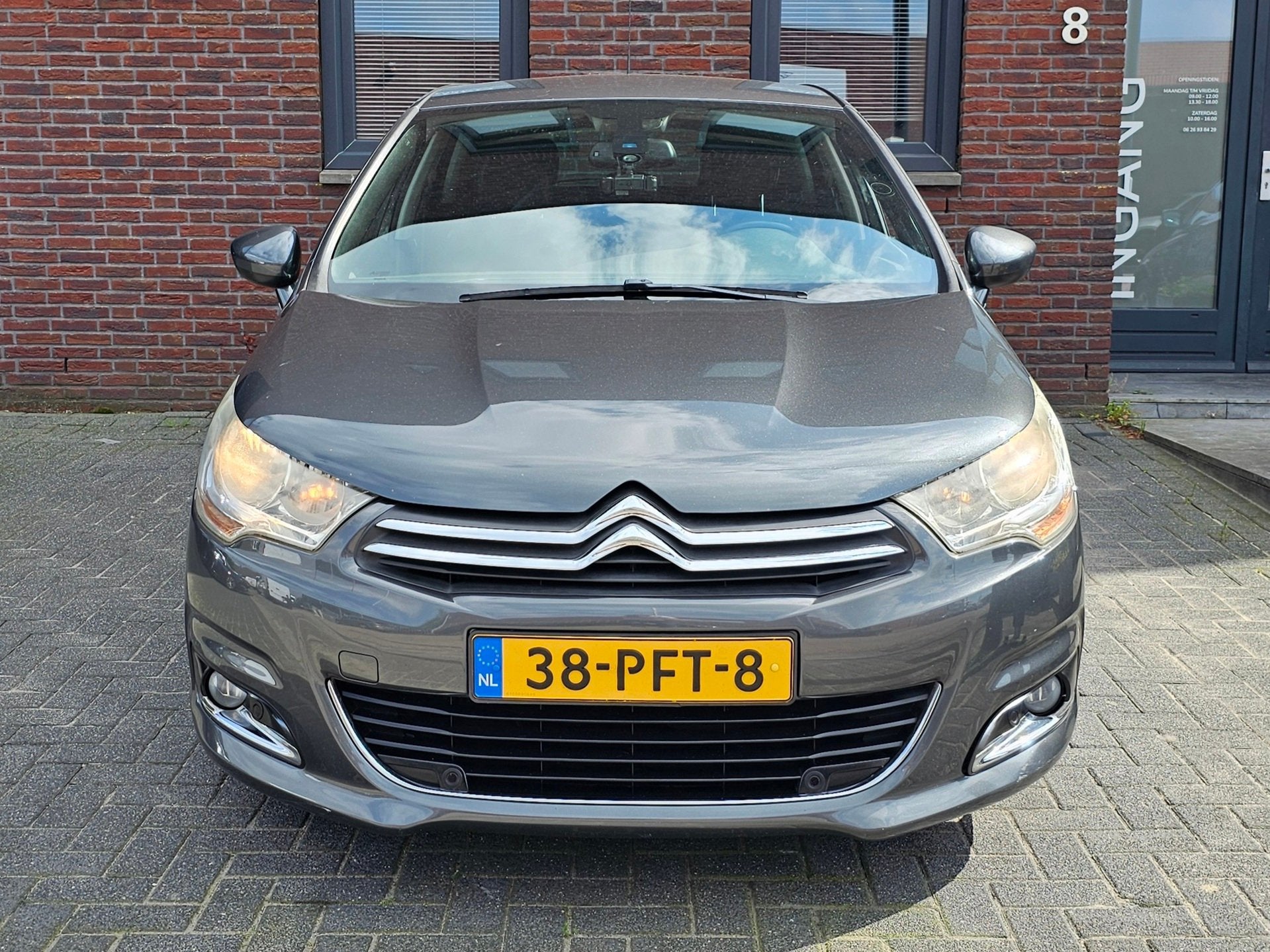 Citroen C4 1.6 THP Exclusive Export/ Handel, Auto's, Gebruikt, Zwart, Origineel Nederlands, Bedrijf