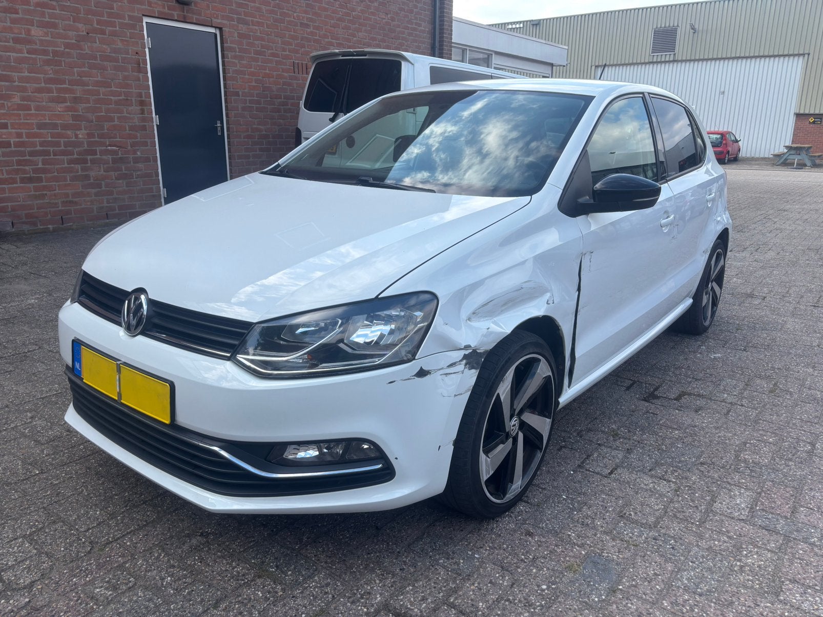 Volkwagen polo 1.2 TSI 6C/2014/Nap/Rijdbaar, Ophalen, Volkswagen, Wit, Handgeschakeld