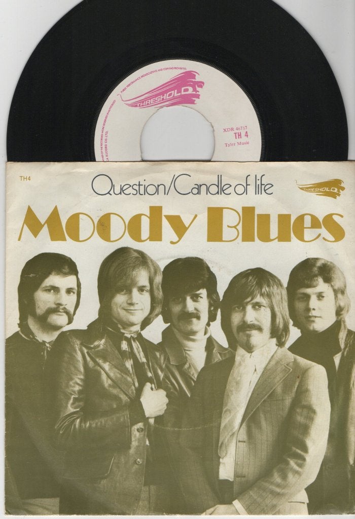 The Moody Blues – Question, Ophalen of Verzenden, Gebruikt, 7 inch, Pop