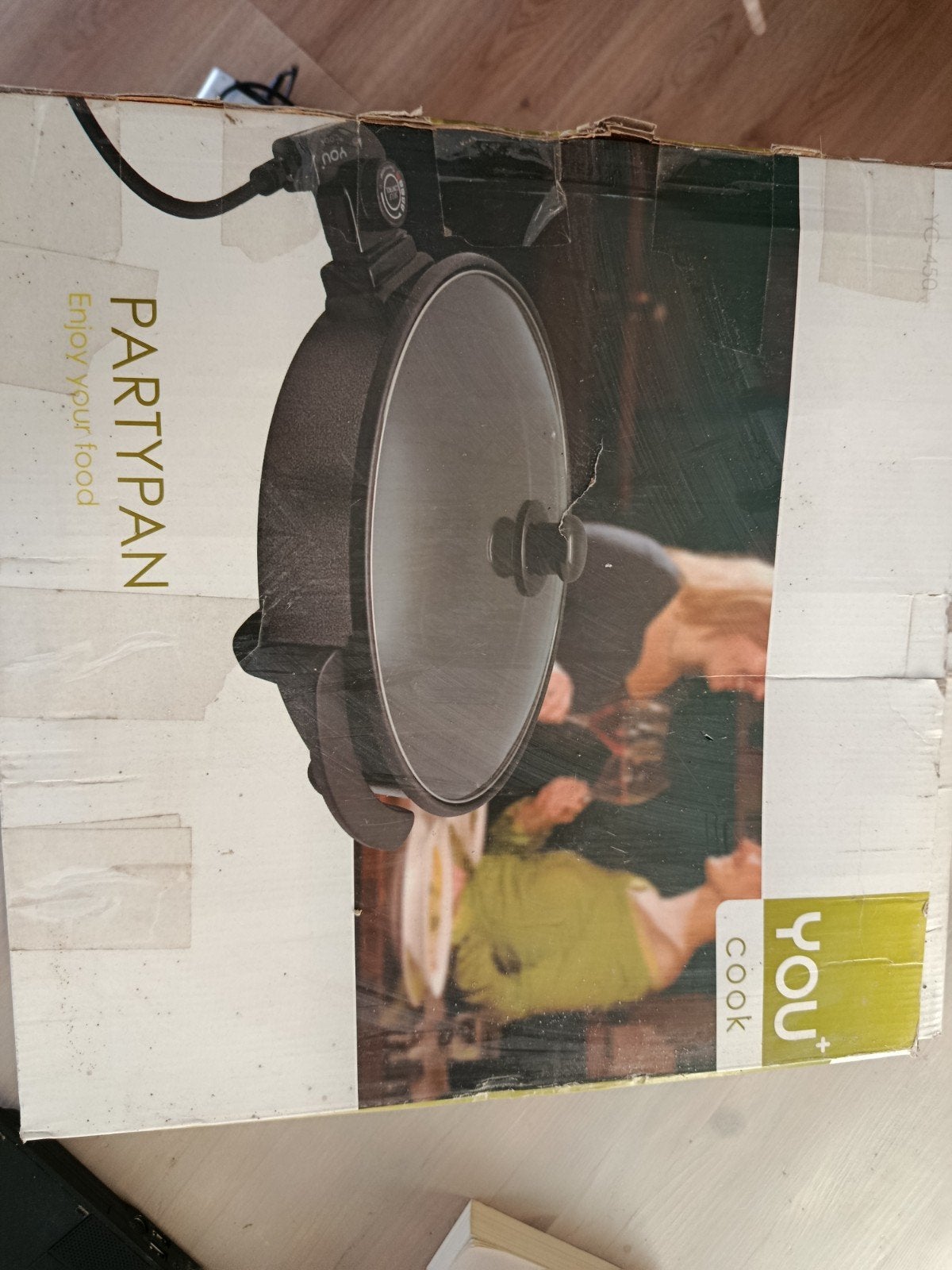 You+ Cook Party Pan 40 cm - Elektrische Koekenpan, Ophalen
