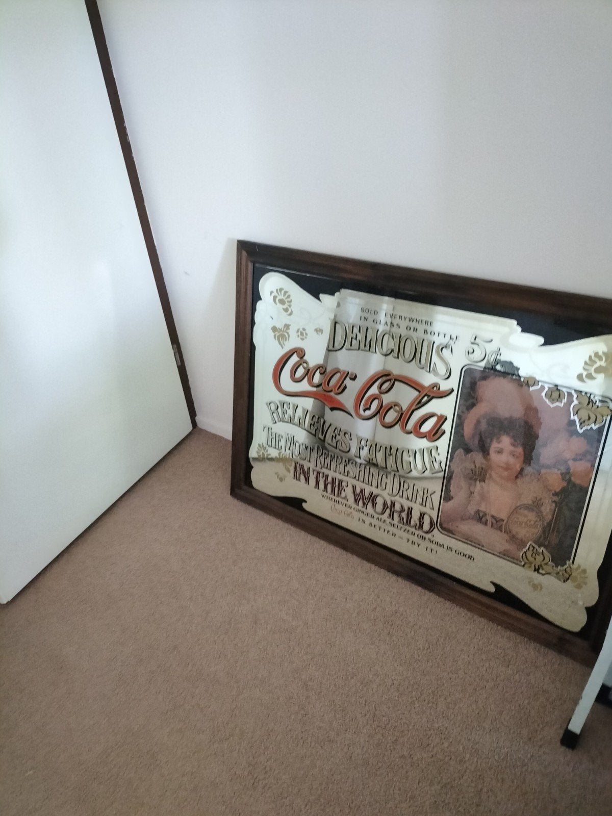 Coca Cola spiegel, Huis en Inrichting, Woonaccessoires | Spiegels, Ophalen