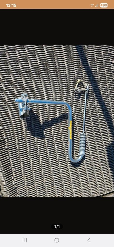Hondenstang voor aan de fiets, Dieren en Toebehoren, Ophalen, Zo goed als nieuw
