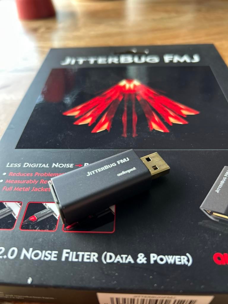 Audioquest JitterBug FMJ, Ophalen of Verzenden, Nieuw