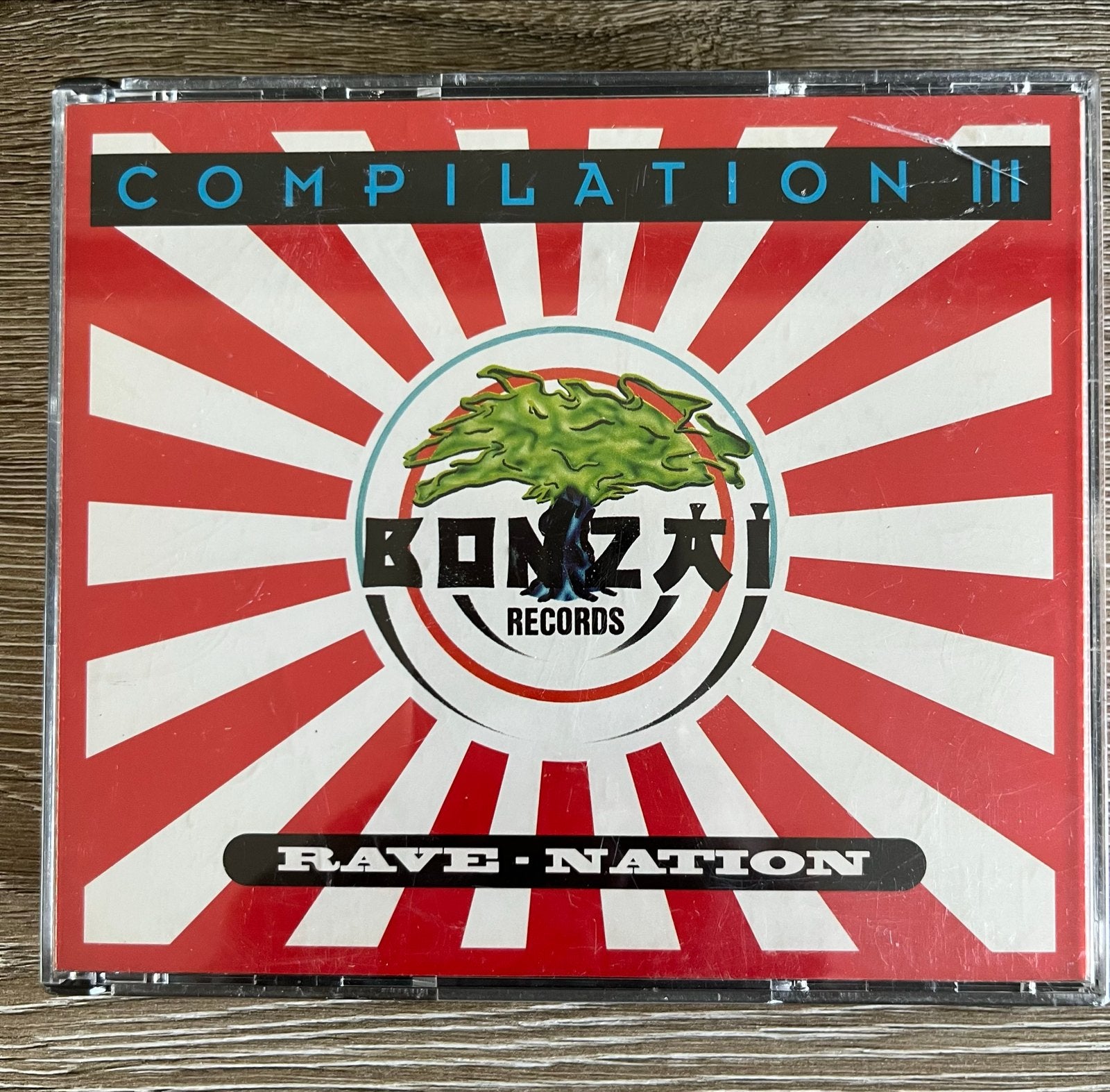Bonzai Compilation III Rave Nation Originele CD 1994, Cd's en Dvd's, Dance, Ophalen of Verzenden, Zo goed als nieuw, Verzamelalbum
