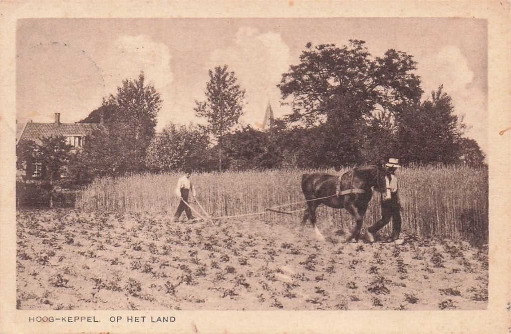 703-081-007 Hoog-Keppel Op Het Land, Verzamelen, Ansichtkaarten | Nederland, Gelderland, Voor 1920, Verzenden