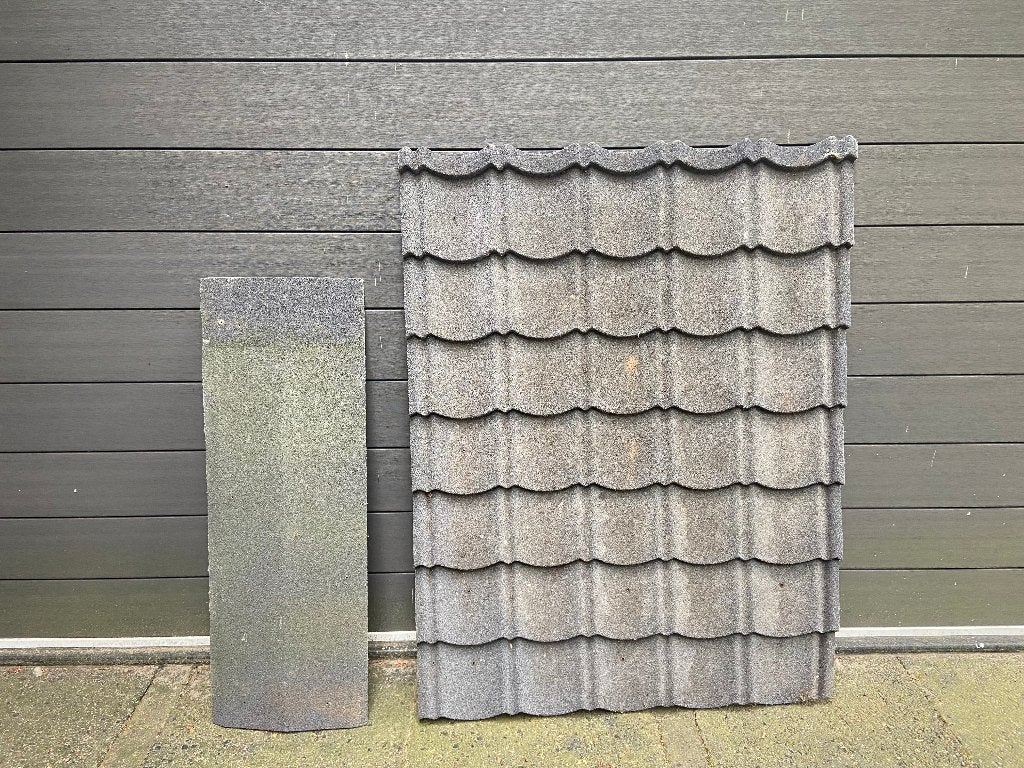 Aquaplan dakpanplaten, Metaal, Grijs, Ophalen, Dakplaat of Dakpanplaat