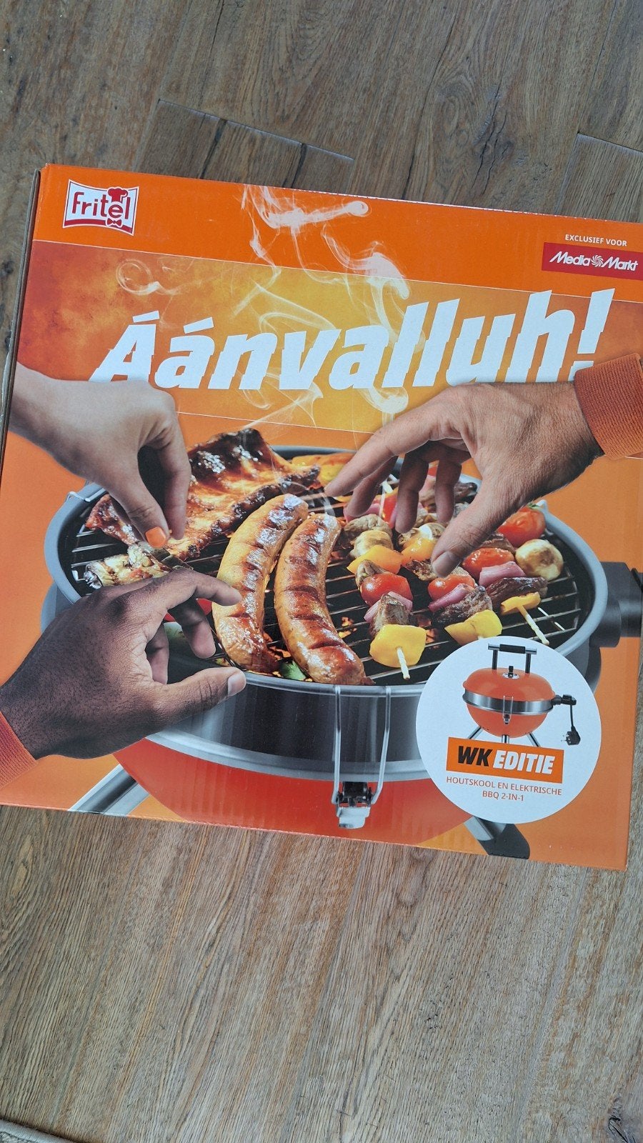 NIEUWE WK Fritel bbq, houtskool én elektrisch, Ophalen of Verzenden, Nieuw