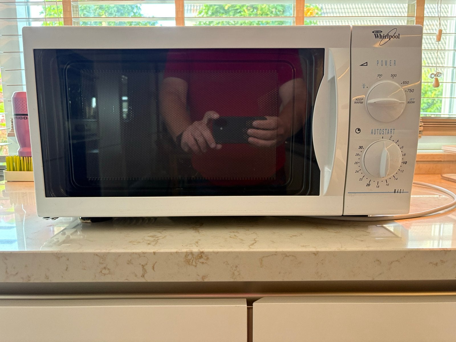 Foto 3 van Whirlpool Magnetron AVM 401/WP/WH - Wit, Gebruikt