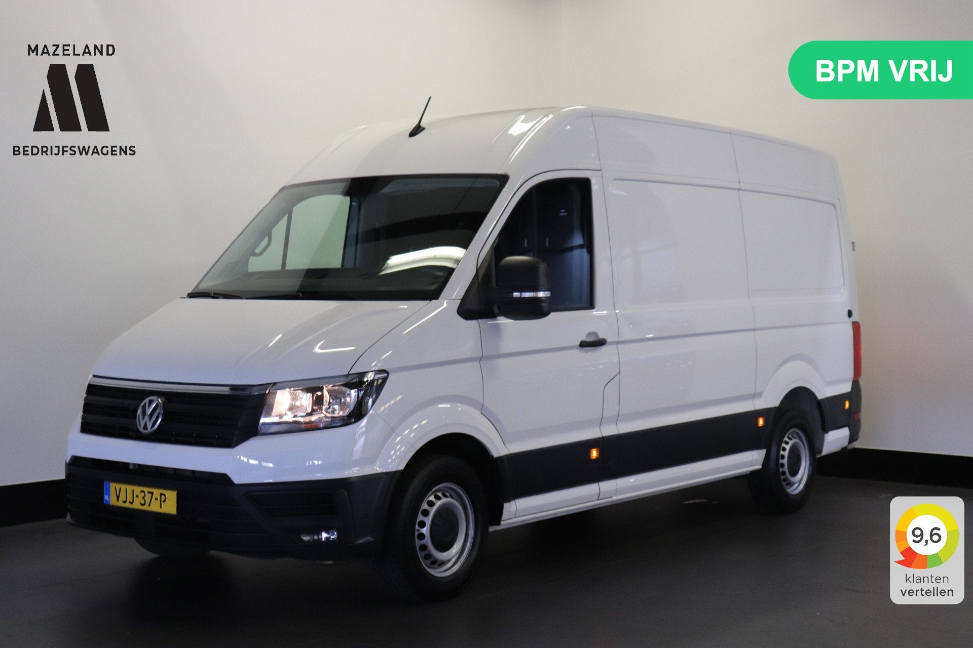 Volkswagen Crafter 2.0 TDI 140PK L3H3 EURO 6 - Airco - Navi, Dealer onderhouden, Stof, Gebruikt, 4 cilinders