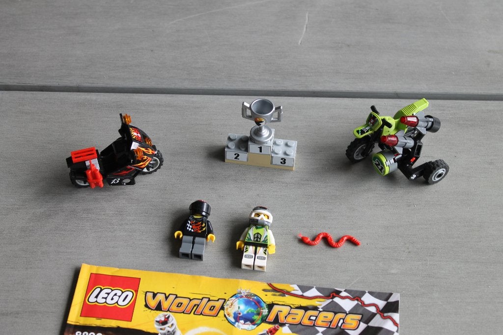 lego world racers in snake canyon 8896, Compleet, Lego, Ophalen of Verzenden, Zo goed als nieuw