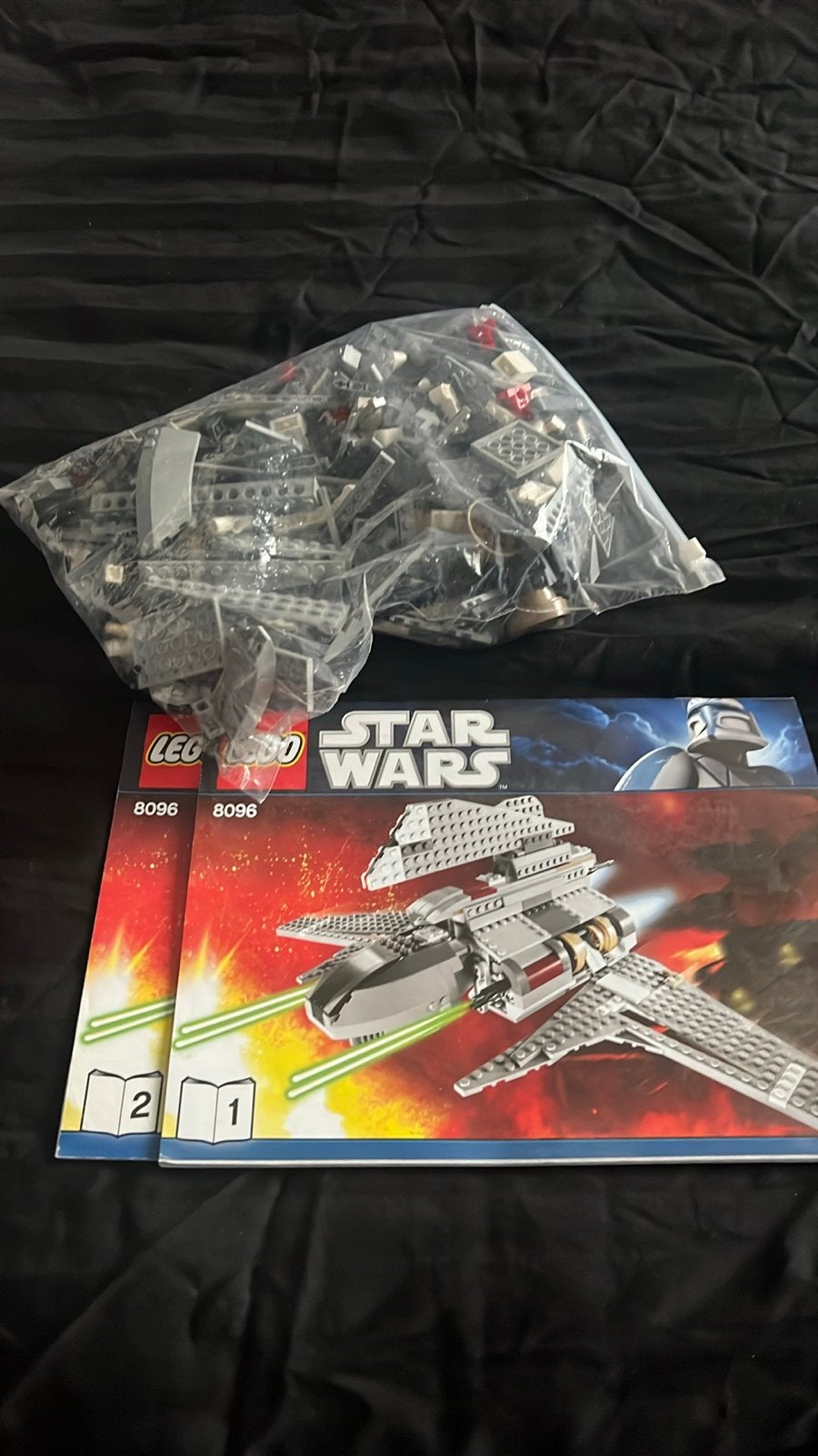 Lego Star Wars 8096 Palpatine's Shuttle met minifiguren, Star Wars, Lego, Ophalen of Verzenden, Zo goed als nieuw